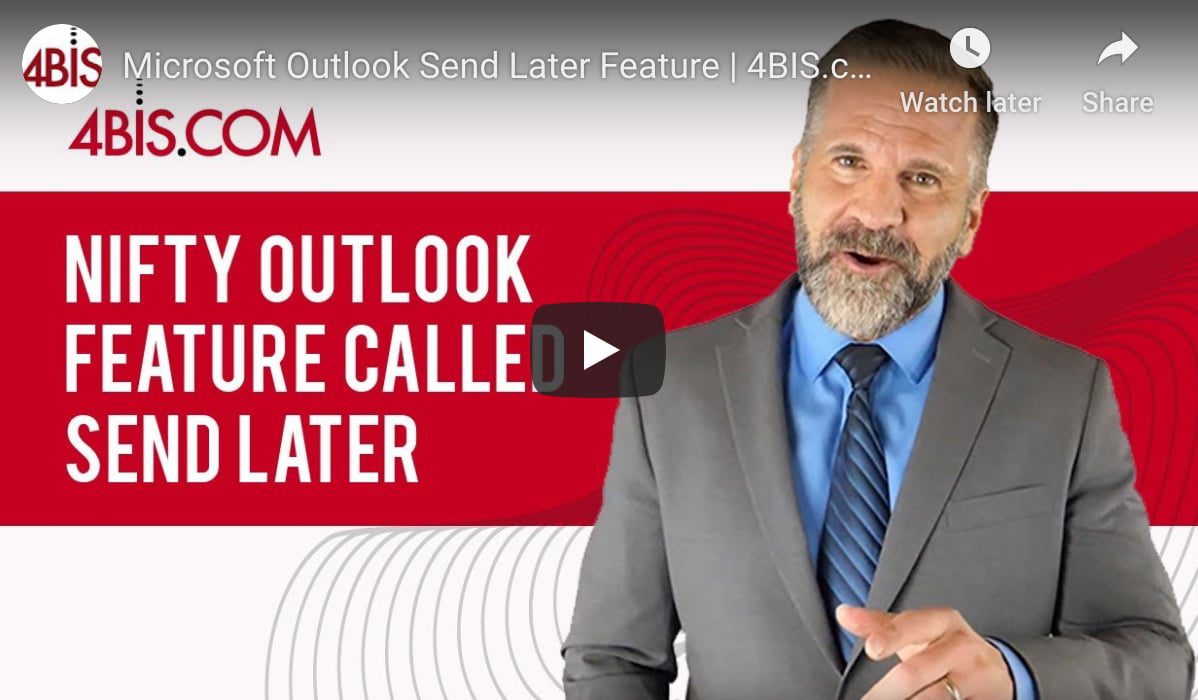 TOP FIVE WAYS THE OUTLOOK SEND LATER FEATURE CAN STREAMLINE EMAIL MARKETING